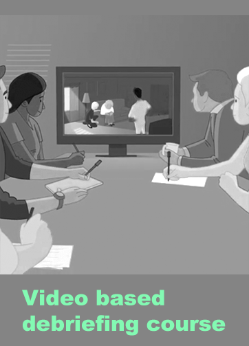 Video based debriefing course